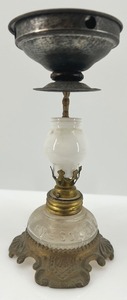 lot 197 image: Antique CresoVapo Kerosene Vaporizer Lamp