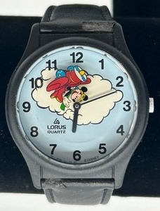 lot 219 image: Lorus Quartz Disney Character Watch Featuring Flying Mickey in Original Case