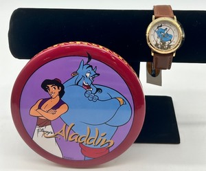 lot 220 image: Disneys Aladdin Limited Edition Fossil Watch in Original Tin