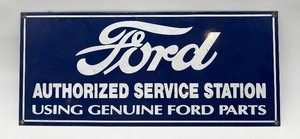 lot 300 image: Ande Rooney Reproduction Ford Porcelain Sign