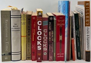 lot 387 image: Collection of Books on Clocks, Watches, and Horology
