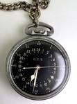 Hamilton G.C.T. AN5740 Military Pocket Watch with Chain