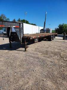 2000 ABU Equipment Trailer - Gooseneck Deckover