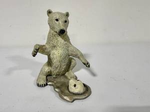 EA Studios "Polar Bear" Mixed Media Sculpture