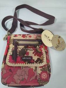 lot 37 image: Sakroots Foldover Cross Body Purse New wTags