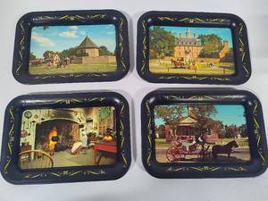 lot 102 image: Vintage Ohio Art Trays
