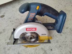 lot 107 image: Ryobi 18v Circular Saw