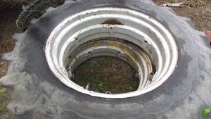 lot 8 image: (2) Tractor Tires