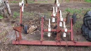 lot 9 image: Part of 4 Row Cultivator