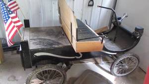 lot 15 image: Home Built Motorized Mini Cart
