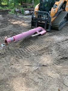 lot 17 image: Extendable Skid Loader Boom