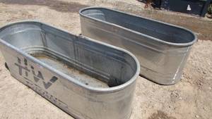 lot 21 image: (2) HW Stock Tanks