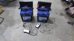 lot 33 image: (2) Solar Intellishock Electric Fencers