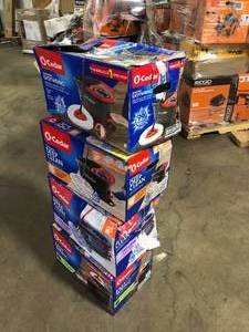 lot 5 image: Lot of O-Cedar EasyWring Microfiber Spin Mop with Bucket System  Customer Returns See Pictures