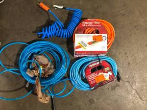 lot 59 image: Lot of Assorted Air Hoses Various Models and Conditions Customer Returns See Pictures
