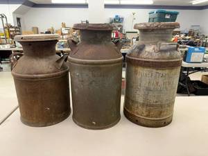 lot 52 image: Cream Cans