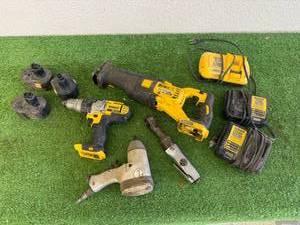 lot 59 image: Mixed Lot DeWalt Tools & Air Tools