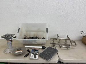 lot 72 image: ATV Rack & Boat Items