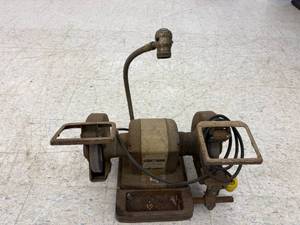 lot 81 image: Craftsman 12 HP Bench Grinder