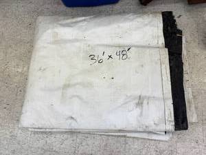 lot 98 image: Large Heavy Duty Tarp 36 x 48