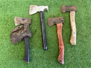 lot 110 image: Hatchets