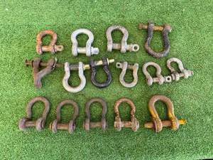 lot 119 image: Screw Pin Anchor Shackles