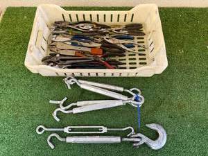 lot 29 image: Hand Tools & Turnbuckles