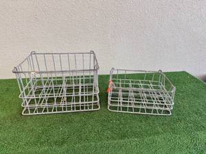 lot 215 image: Metal Dairy Totes