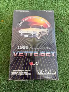 lot 220 image: Sealed Box 1991 Corvette Collectors Cards