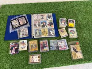 lot 234 image: Baseball Cards - Lots of Barry Bonds, Nolan Ryan, Derek Jeter, Ken Griffey Jr