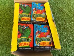 lot 235 image: Dinosaurs Attack Unopened Trading Cards