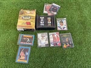 lot 237 image: Racing & Wrestling Cards - Hulk Hogan, Dale Earnhardt Jr