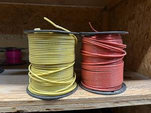 lot 73 image: 2 Partial Rolls Insulated Wire