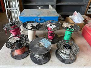 lot 74 image: Partial Rolls Insulated Wire