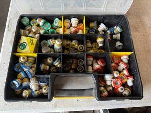 lot 78 image: Stanley Sortmaster Full of Fuses