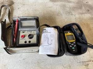 lot 97 image: Ideal Light Meter & Amprobe AMB-4D Meter