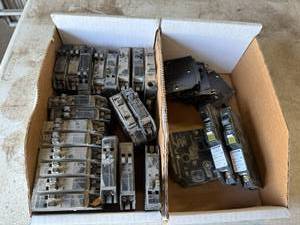 lot 104 image: Square D Circuit Breakers