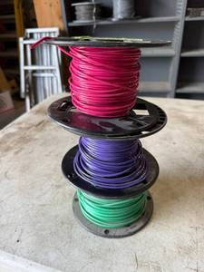 lot 111 image: 3 Rolls Insulated Wire