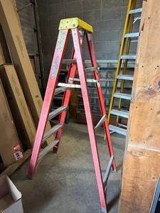 lot 140 image: Werner 6 Step Ladder