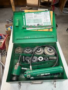 lot 156 image: Greenlee Punch Set