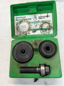 lot 157 image: Greenlee 7237BB Knockout Punch Kit