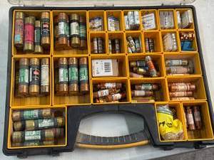 lot 160 image: Stanley Organizer Full of Fuses
