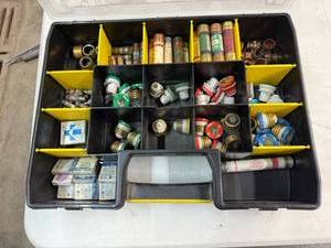 lot 161 image: Stanley Organizer Full of Fuses