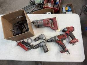 lot 165 image: Milwaukee Power Tools For Parts or Repair