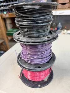 lot 168 image: 3 Rolls Insulated Wire