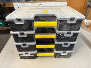 lot 187 image: 4 Stanley Organizers