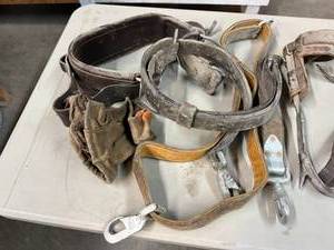 lot 204 image: Power Pole Climbing Gear