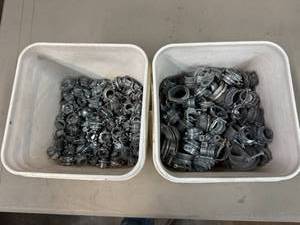 lot 209 image: 2 Buckets of Electrical Connectors