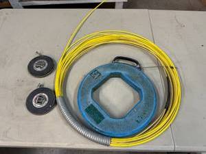 lot 215 image: Fish Tape & Tape Measures