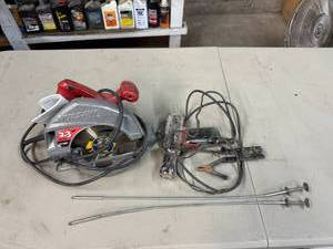 lot 226 image: Skilsaw, Timing Light & Pickup Tools